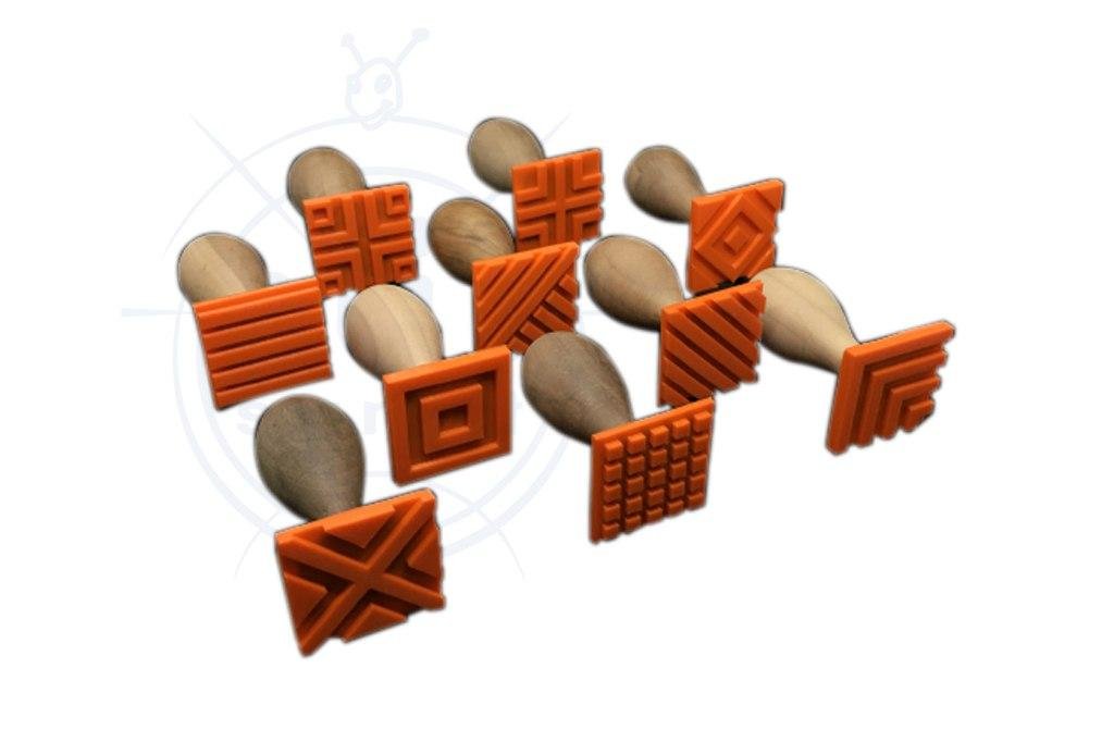 MÜHÜR BASMA SETİ 10'LU ME 0380